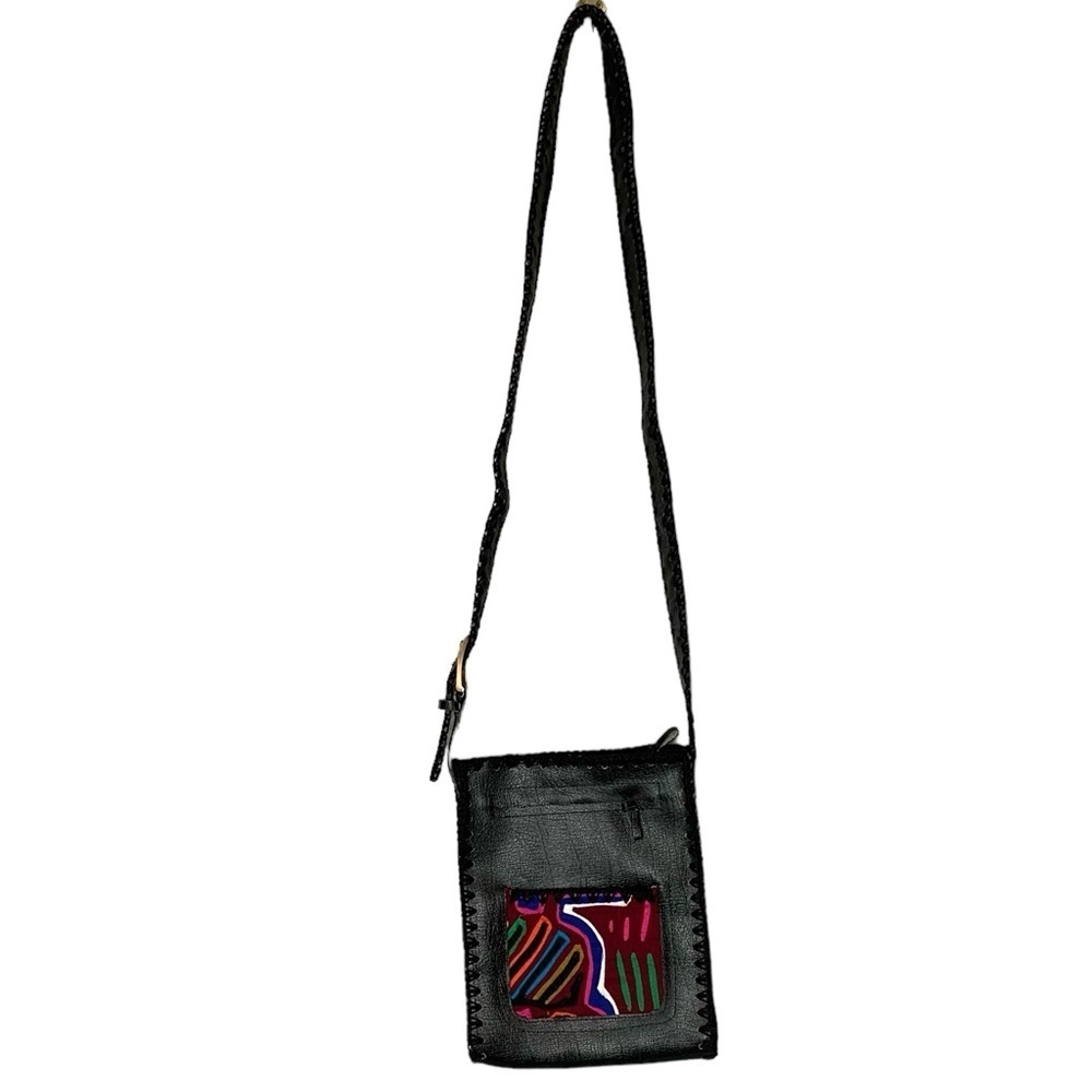 Llama Mia Colombian artisan made‎ leather crossbody purse. NWOT